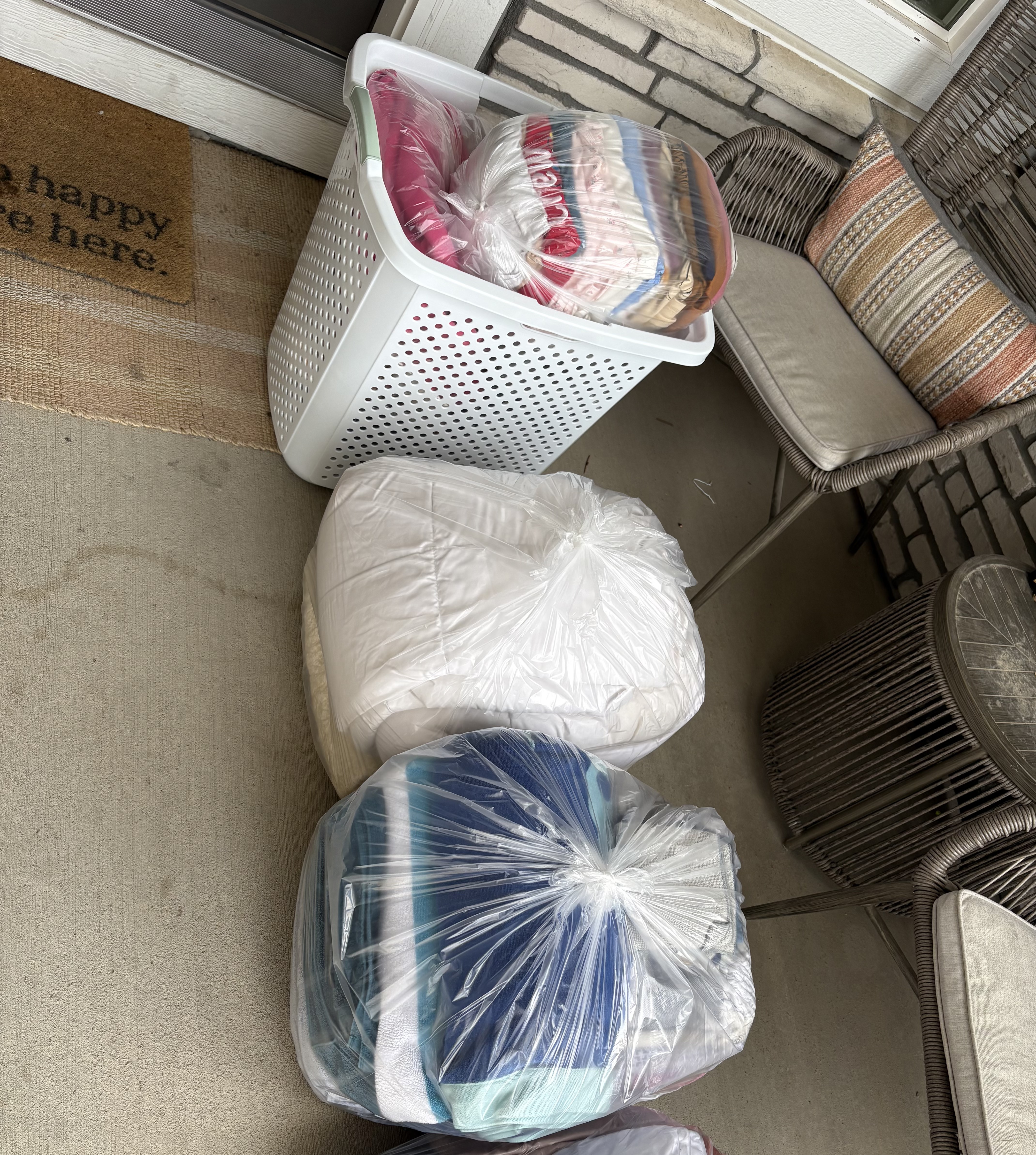 Laundry pickup service